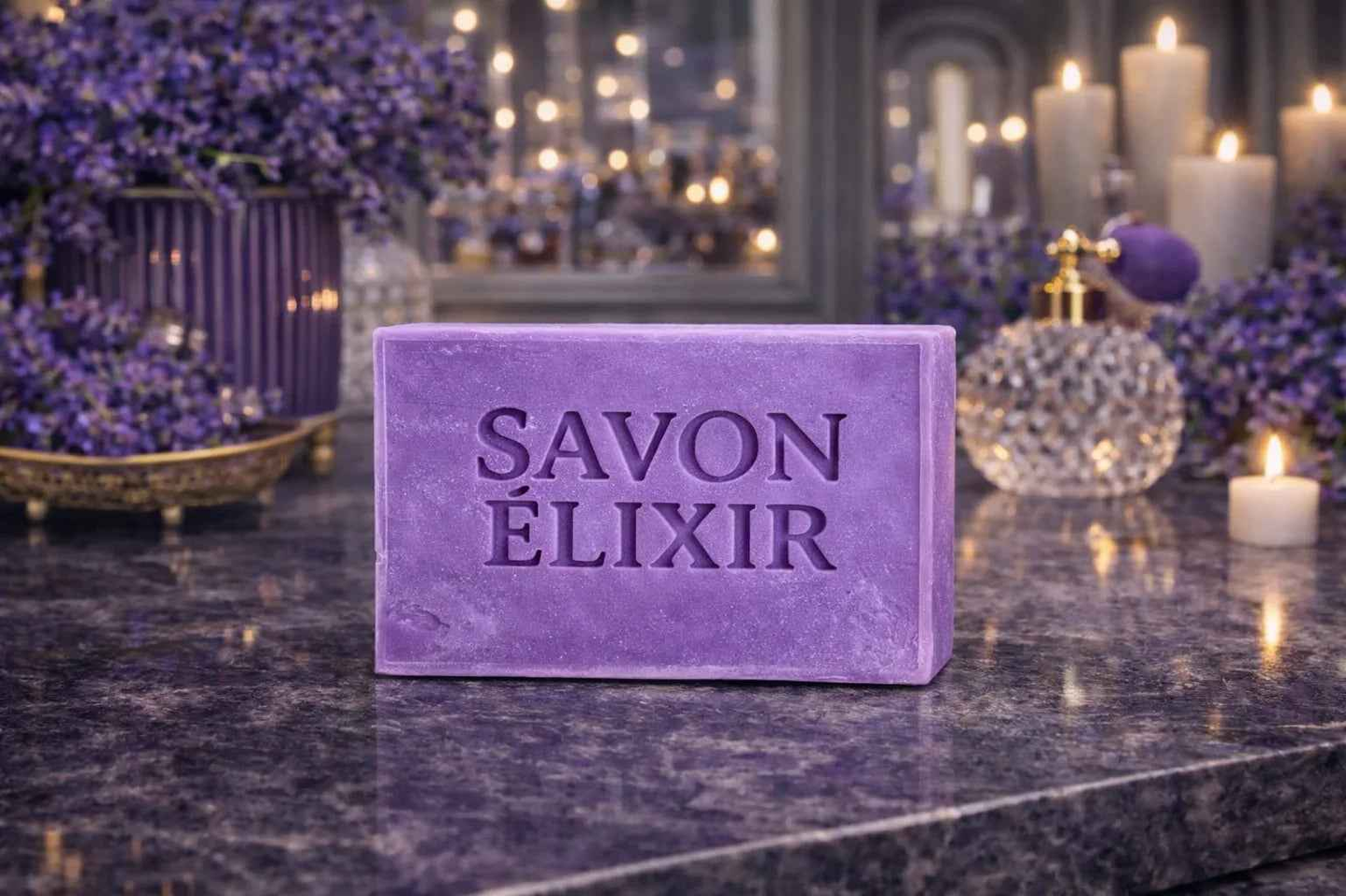 RITUEL LAVANDE - Détente florale pour un bien-être apaisant - Savon Élixir